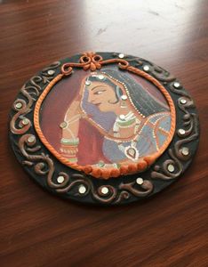Indian Lady Wall Decor