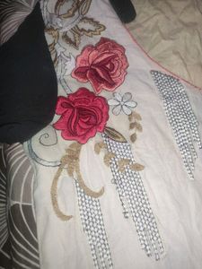A Beautiful Beige Kurti