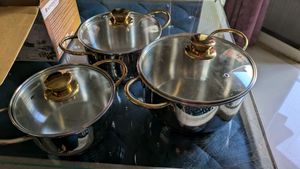 wonderchef Casserole Pots (Set of 3)