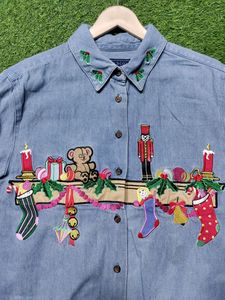 Ambordering Denim Shirt