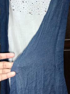 New Unused Stylish Layered Look Top with Shrug