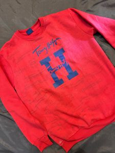 Tommy Hilfiger Red Crewneck