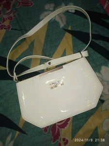 White Sling Bag