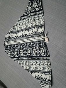 Black &amp; White Bikini Bottom