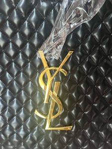 YSL Black Quilted Leather Tote- Premium Replic