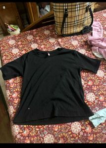 Women Combo of 3 - 2 Top And 1 Black Dress