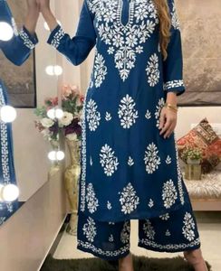 Elegant Embroidered Kurta Set