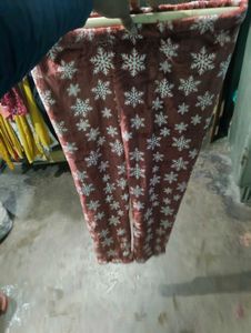 Snowflake Fuzzy Lounge Pants