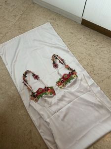 Floral Embroidered Mini Dress