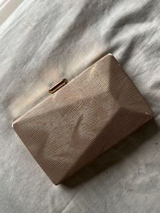 Elegant Gold Clutch