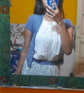 Polka Dot 90s Fashion Top