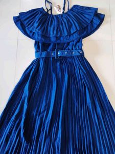 Elegant Navy Blue Maxi Dress