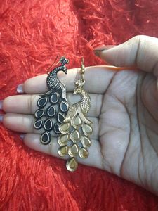 Light Weight Peacock Artificial Earrings