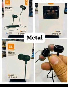 Bluetooth  metal Neckband (new Seal Packed