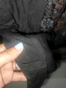 lace detail cardigan