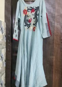 Embroidered High low Kurta