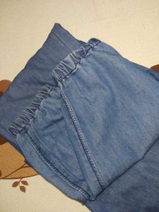 Denim Joggers - Women&#39;s