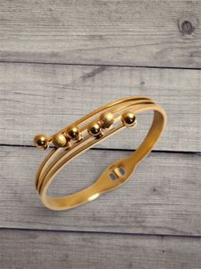 Gold Tone Bangle Bracelet