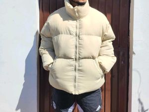 Cream Puffer Jacket