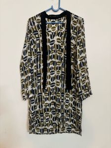 Zara Geometric Print Dress