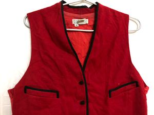 Barneys Red Waistcoat