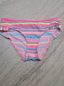 Vibrant Mixed Print Bikini Bottoms