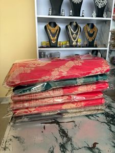 Soft Banarasi With Running Blouse