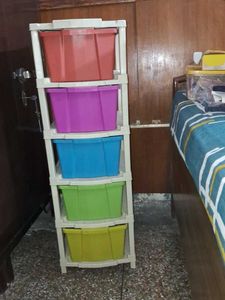 Plastic Storage Box Rack