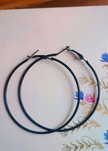 Metal Alloy Hoop Earrings (COMBO)