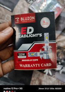 BLUZON 120 WATT LED (H4 Socket)