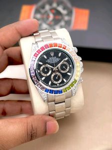 ROLEX RAINBOW DAYTONA MENS PREMIUM QUALITY WATCH