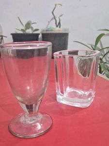 Two Unique Shorts Glass