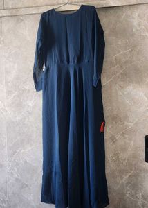 Elegant Navy Blue Ethnic Gown