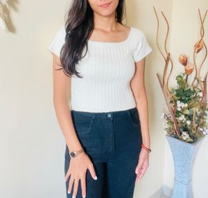 Gap knitted top