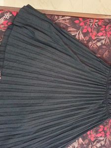 Pleated Midi Dress