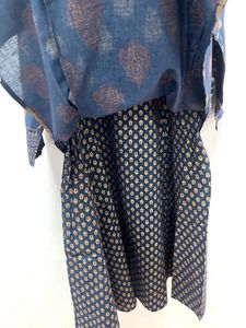 Blue Anarkali Type Aline Kurta💙🦋🔵🚎