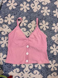 Pink Tank Top |Cute| Size S