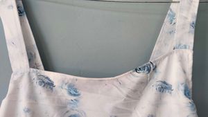 Floral Print Ruched Tank Top🤍🤌🏻