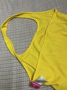 Yellow Halter Top