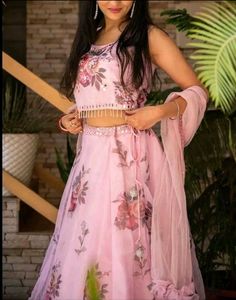 Floral Lehenga Choli Set