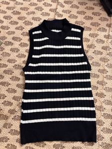 Striped Sleeveless Top