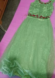 Crop Top Lenhanga With Shrug