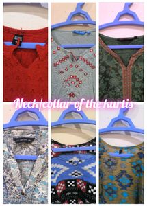 Set of 6 kurtis in size 40. Each kurti for 100!