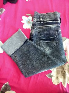 Knee Length -Jeans  , Small Size