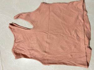 Tank &amp; Checkerboard Crop Top set of 2