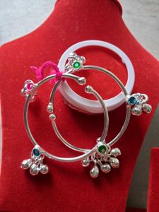 Silver Anklets 1 To 3 Years
