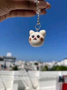 Handmade Cute Clay Keychains | Adorable Animal Cha