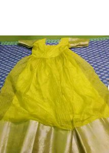 Light Green Organza Gown