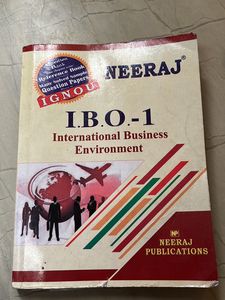 IGNOU IBO-1