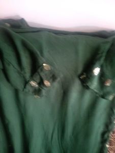 Sequence Work Green Kurti